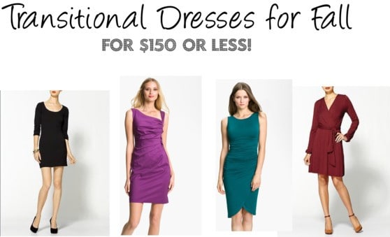 American-made Fashion: Transitional Dresses for Fall for $150 or less