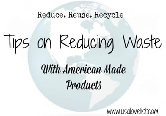 Reducing waste