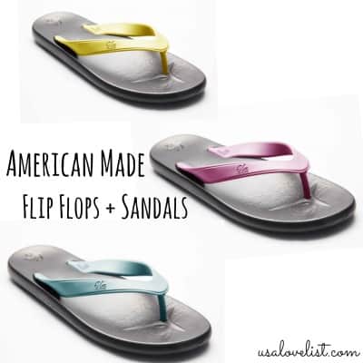 American Made Shoes: Sandals and Flip Flops To Get You Ready For ...