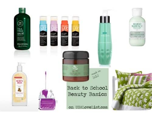 Back to School Beauty Basics