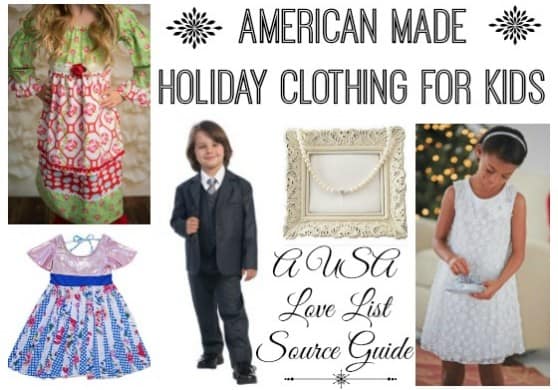 Kids Holiday Clothing