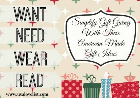 Want Need Wear Read