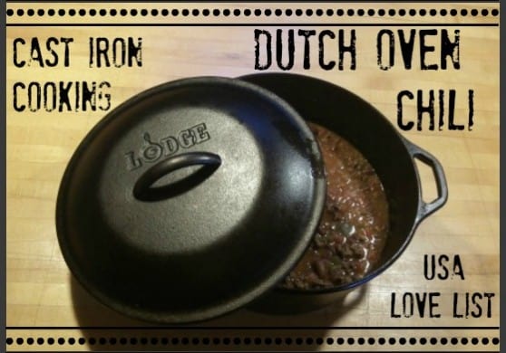 Dutch Oven Chili