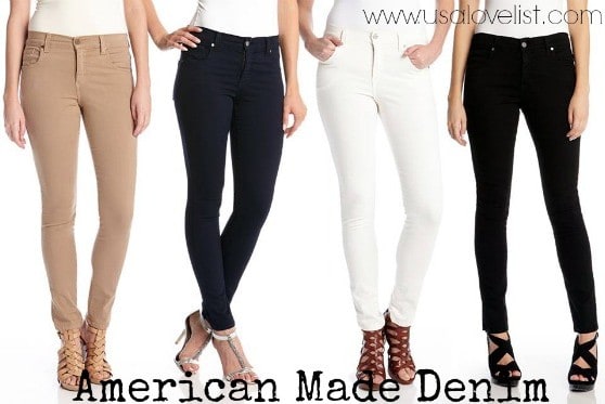 Karen Kane American Made Denim via USALoveList.com