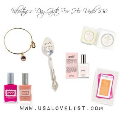 Valentine's Day Gifts Under $30