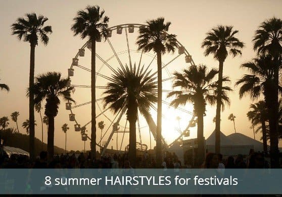 8 summer hairstyles with tips, products and style ideas | festival hairstyles | American made beauty