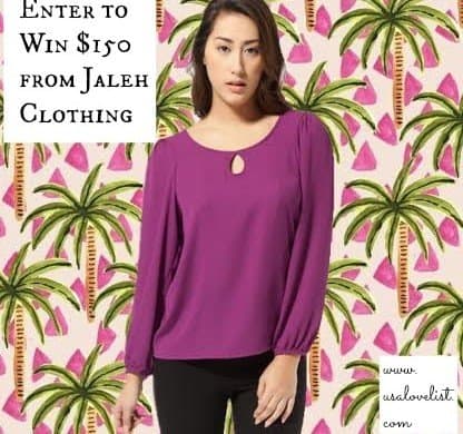 American Made Fashion Giveaway From Jaleh