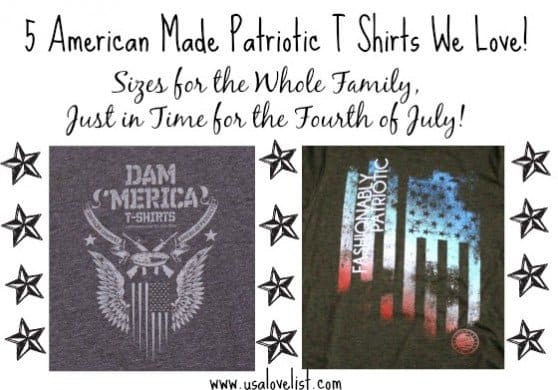 Patriotic T Shirts #madeinUSA