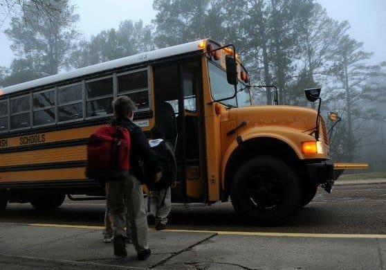 Back to school morning routine