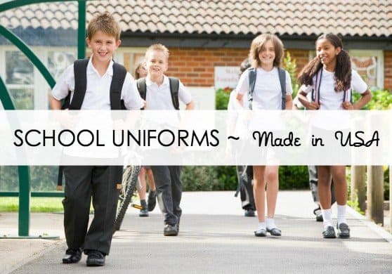 School Uniforms made in USA