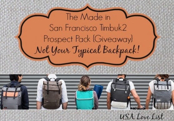 Customize your ownTimbuk2 Prospect Pack #madeinUSA