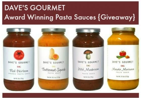 Dave's Gourmet Giveaway