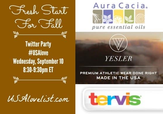 Join Our Twitter Party, Get a Fresh Start For Fall