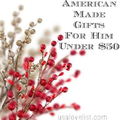 American Made Men's Gifts via USALoveList.com