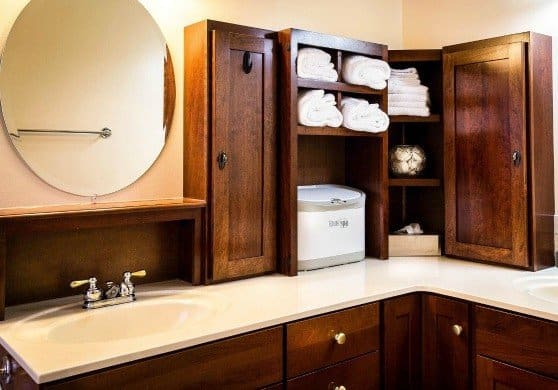 Transform your bathroom into a relaxing oasis. Inexpensive decorating ideas.