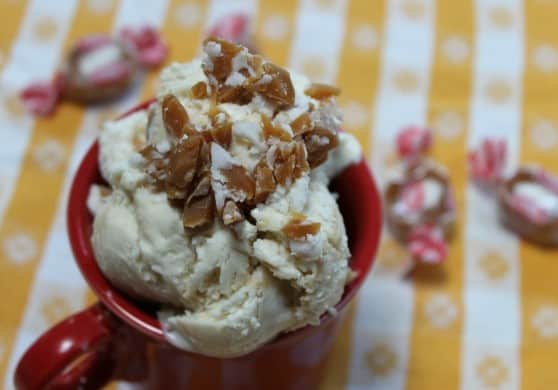 Caramel Cream homemade ice cream