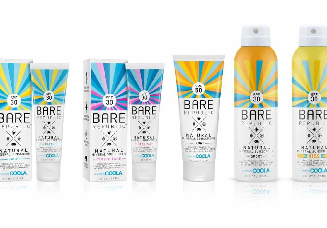 Win Natural Mineral Sunscreen from Bare Republic by COOLA at Target - Giveaway via USALoveList.com