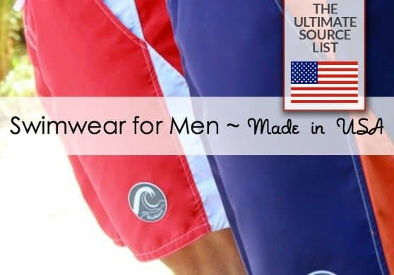 swimwear for men made in USA