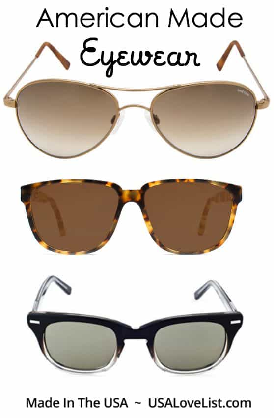 Made in USA Sunglasses and American Made Eyewear We Love ...