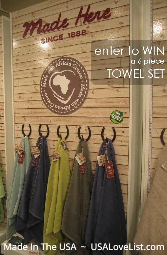 GIVEAWAY American Made Towel Set USA Love List