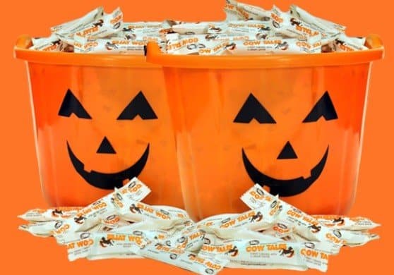 Cow Tales nut free Halloween candy