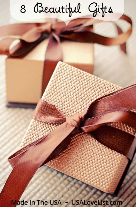 8 Beautiful Gifts We Love, Made In The USA USA Love List