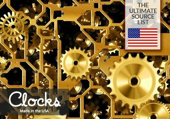 clocks made in USA