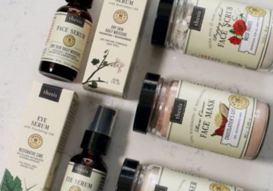 Enter to win 4 full size products of your choice from Thesis Beauty, a source for made in USA, organic, vegan, cruelty free beauty products. Ends 2/25/16.