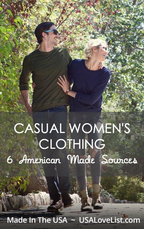 Casual Women's Clothing 6 American Made Sources