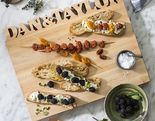 Words With Boards personalized cutting boards
