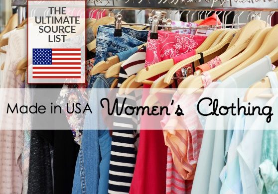 clothes rack with a selection of ladies fashion