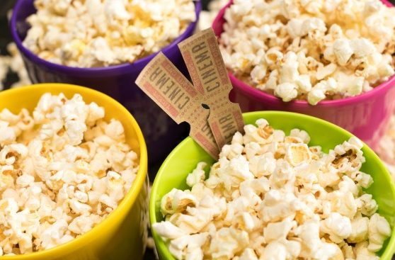 Popcorn Time! Home movie night must haves- all American made!