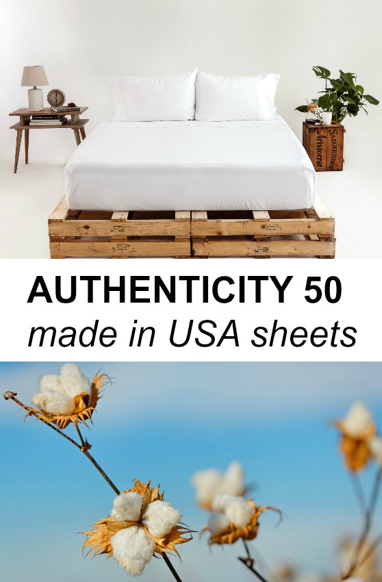 Giveaway Made in USA Luxury Sheet Set by Authenticity 50 USA Love List