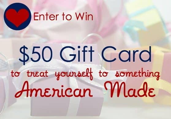 Enter to win $50 Gift Card #giveaway #MadeinUSA