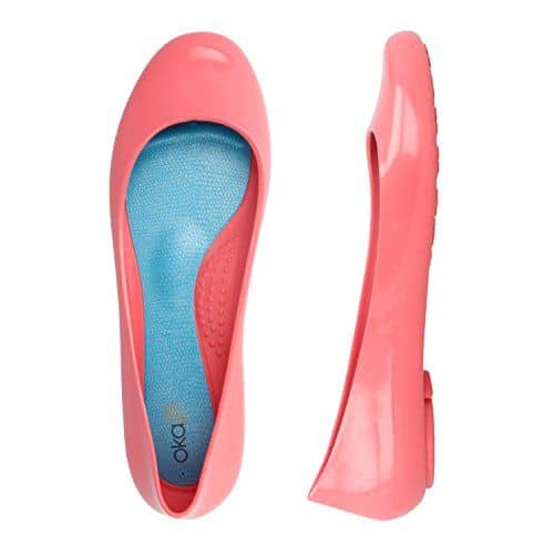 American Made Shoes From OkaB Bright Colored Flats via USALoveList.com