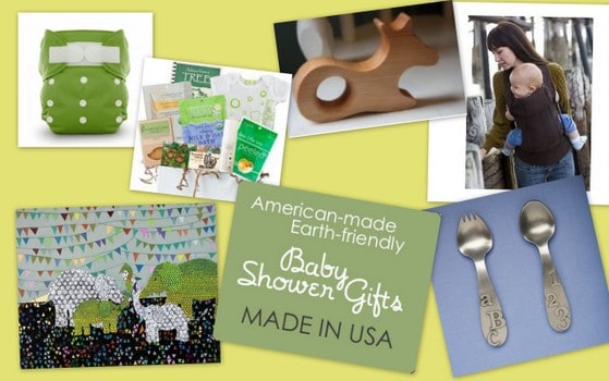 Love these Earth-Friendly Baby Shower Gifts! 6 Green Gift Ideas, All Made in America