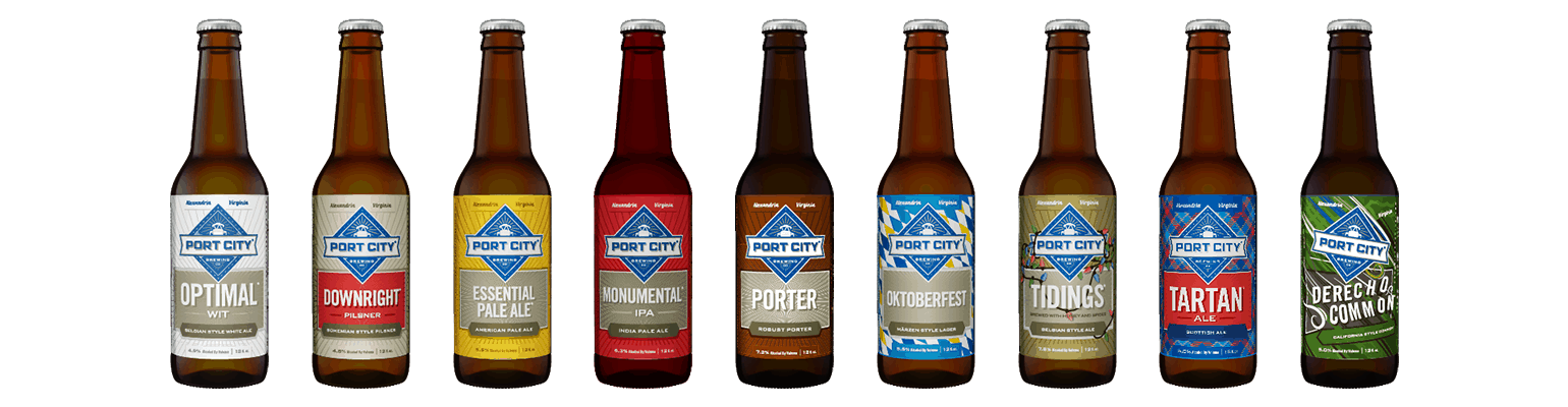 American Made Beer From Port City Brewing in Alexndria, Virginia via USALoveList.com