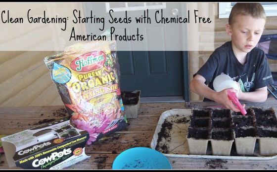 A Video Lesson on Starting Seeds with Chemical Free American Gardening Supplies