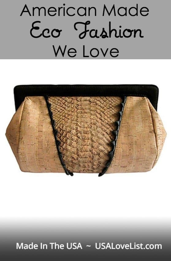 American Made Eco Fashion We Love via USALoveList.com