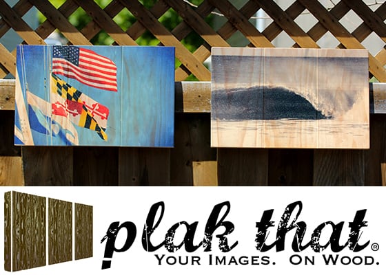 Plak That – Your Photos On Wood