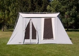 Kirkhams Springbar Canvas Tent | Family size | Made in USA