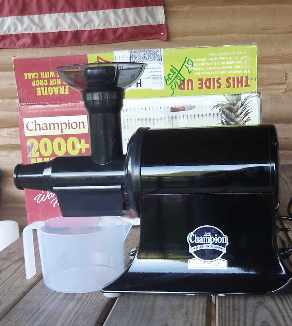 Review the Champion 2000 Plus Made in the USA Juicer
