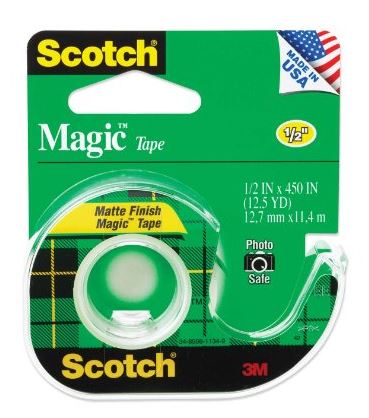 Made in USA school supplies: Scotch tape #usalovelisted #backtoschool #schoolsupplies #madeinUSA