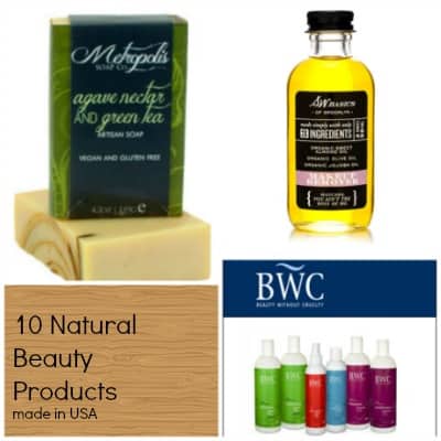 10 Made in USA Natural Beauty Products • USA Love List