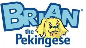 Brian the Pekingese made in the USA kid's pajamas