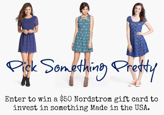 Enter to Win a $50 Nordstrom Gift Card and Pick Something Made in the USA