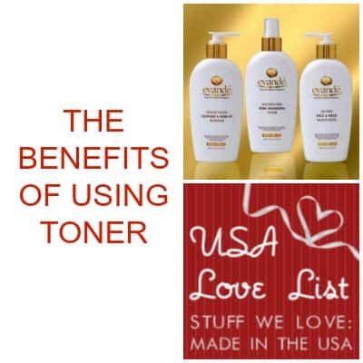 The Benefits of Using Facial Toner with Evande Made in USA Skincare System