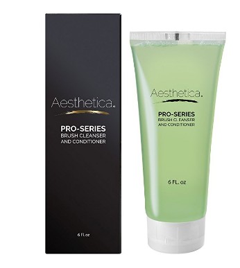 Brush cleaning tips: Aesthetica Pro Series Brush Cleaner & Conditioner