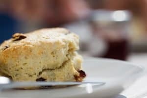Blueberry White Chocolate Scones made with an American made KitchenAid Mixer