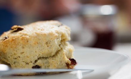 White Chocolate Blueberry Scones: Favorite Recipes Using a KitchenAid Mixer, Made in the USA